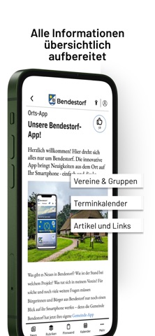 Bendestorf-App screenshot