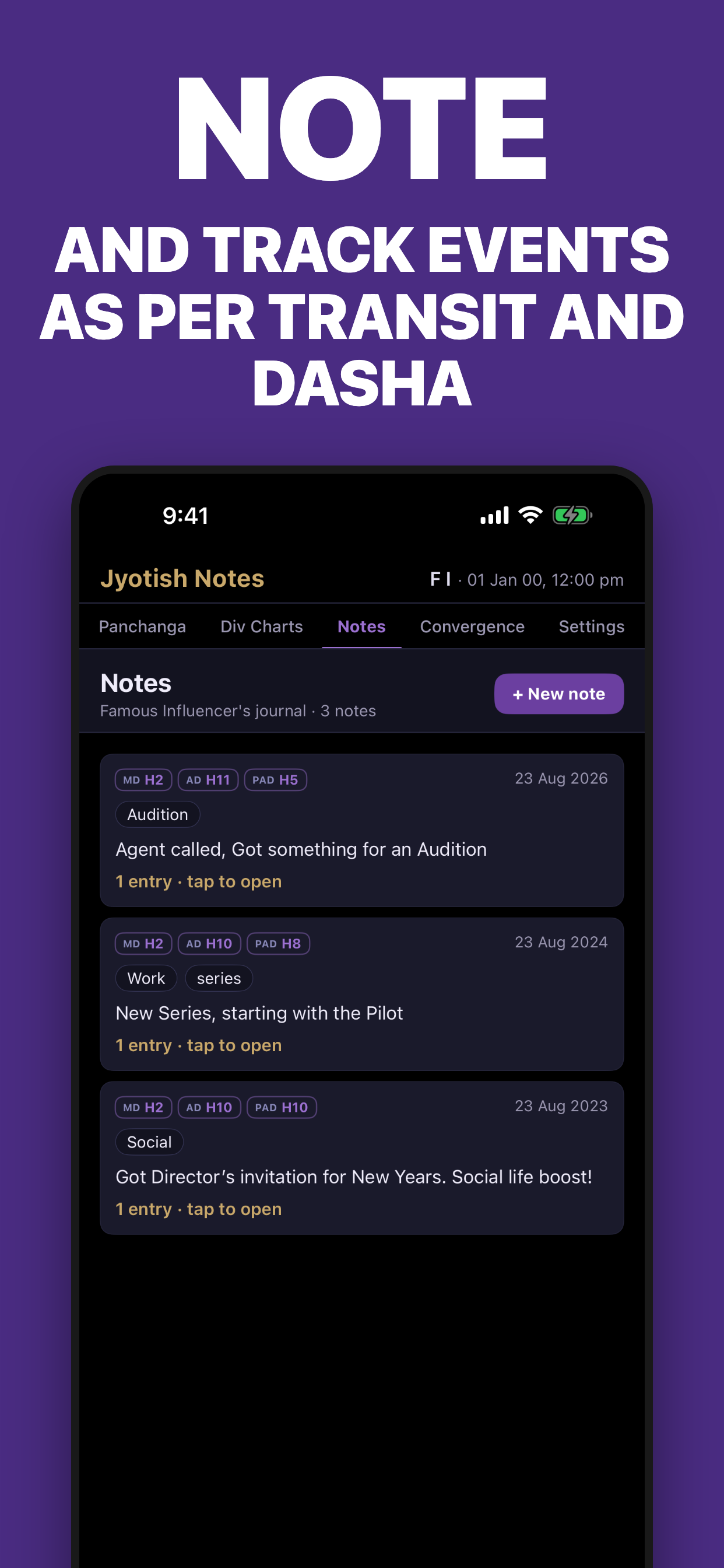 Jyotish Notes screenshot 6