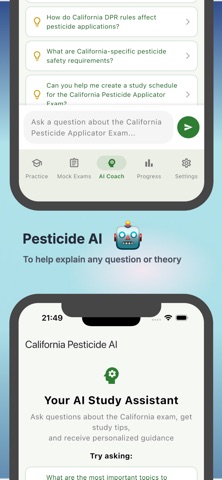 CA Pesticide Exam Prep 2026 iPhone screenshot