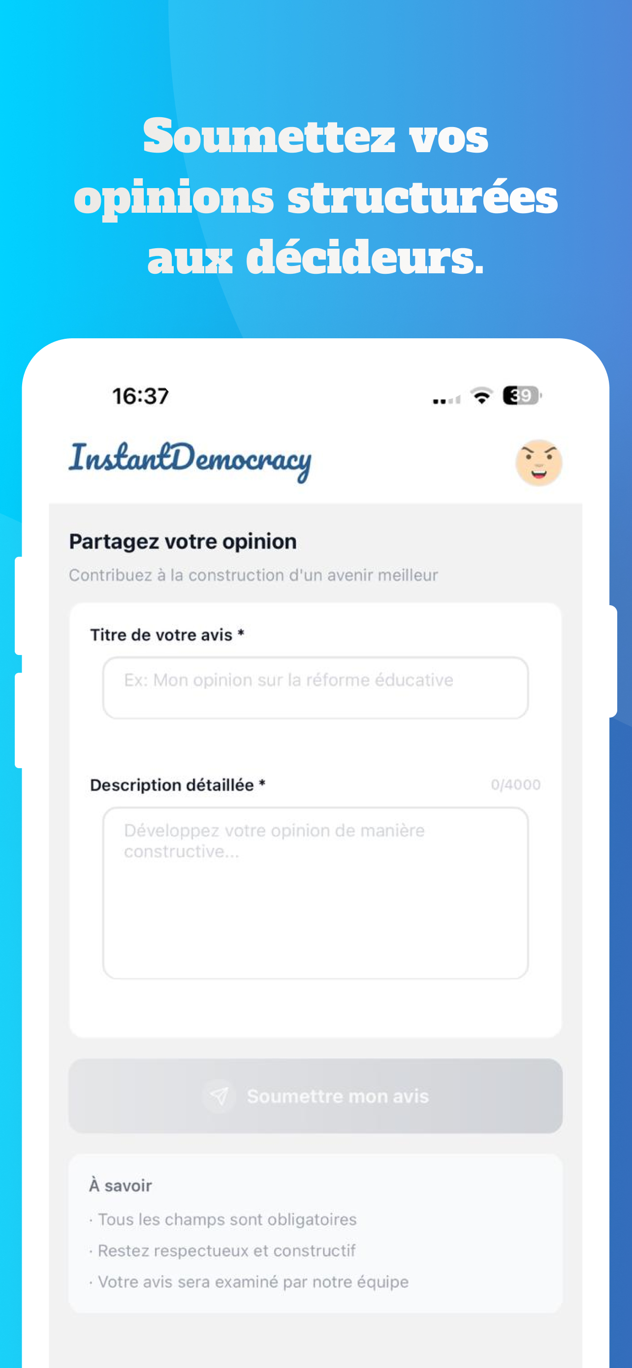 InstantDemocracy screenshot 4
