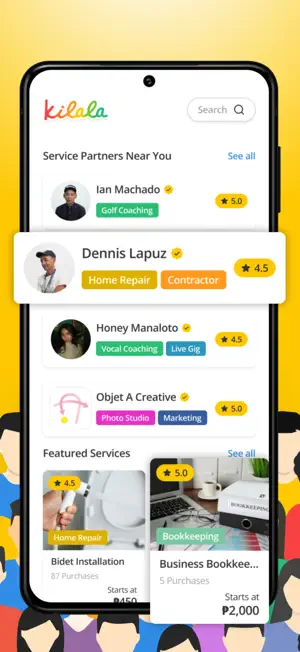 Kilala - Services Marketplace screenshot 2