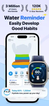 Water Tracker - Drink Reminder: Screenshot 1 von 10