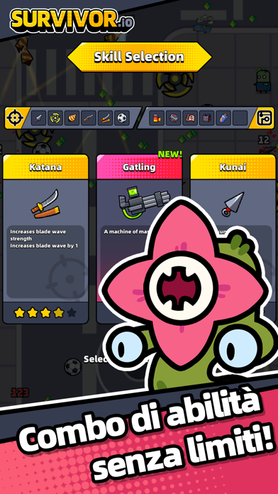 Survivor!.io Hack screenshot 2 - iOS game interface