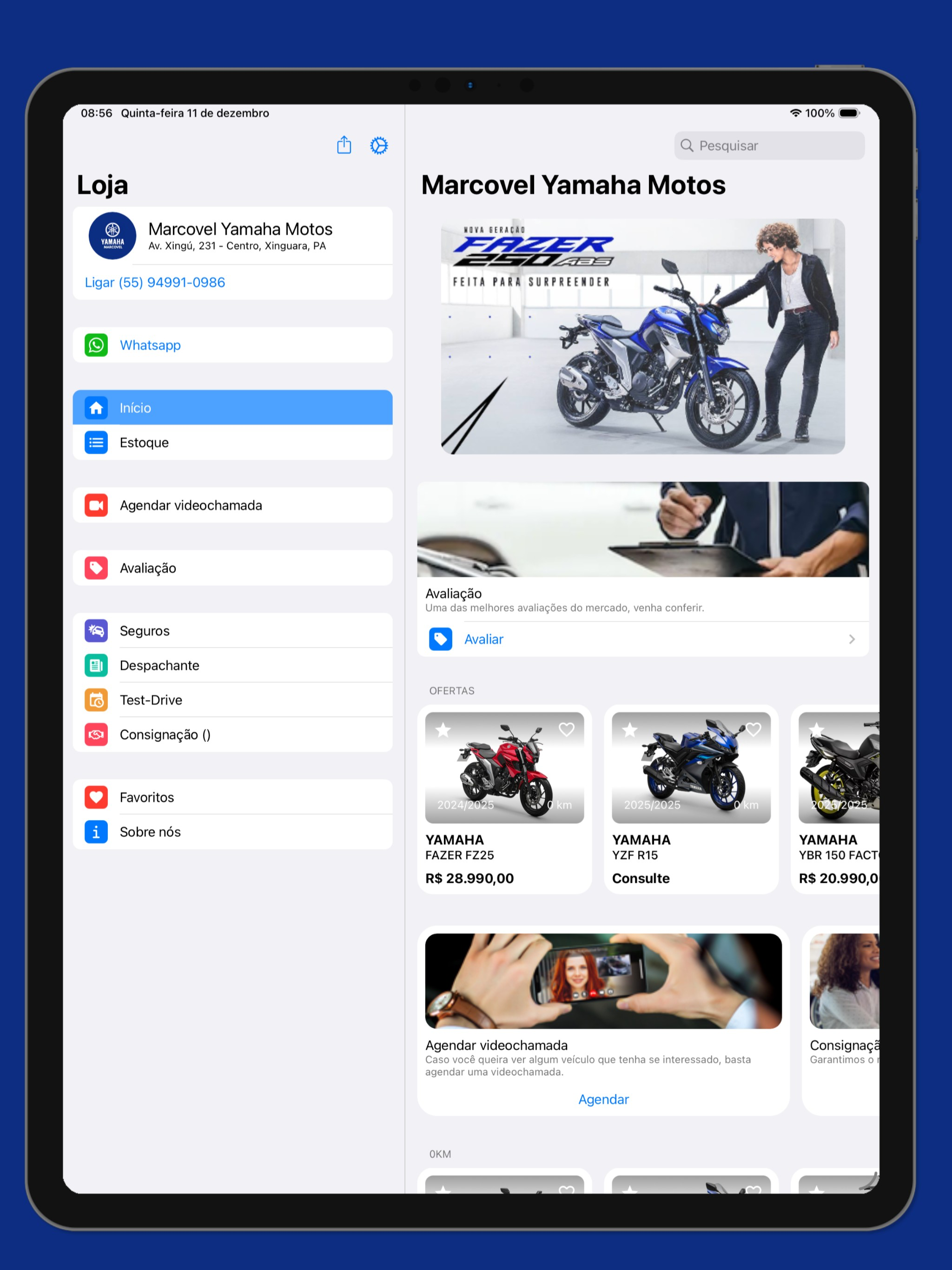 Marcovel Yamaha Motos screenshot 5