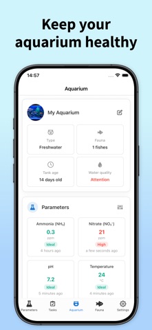 Aquarium Tracker - Acuaryo Screenshot 2 of 8