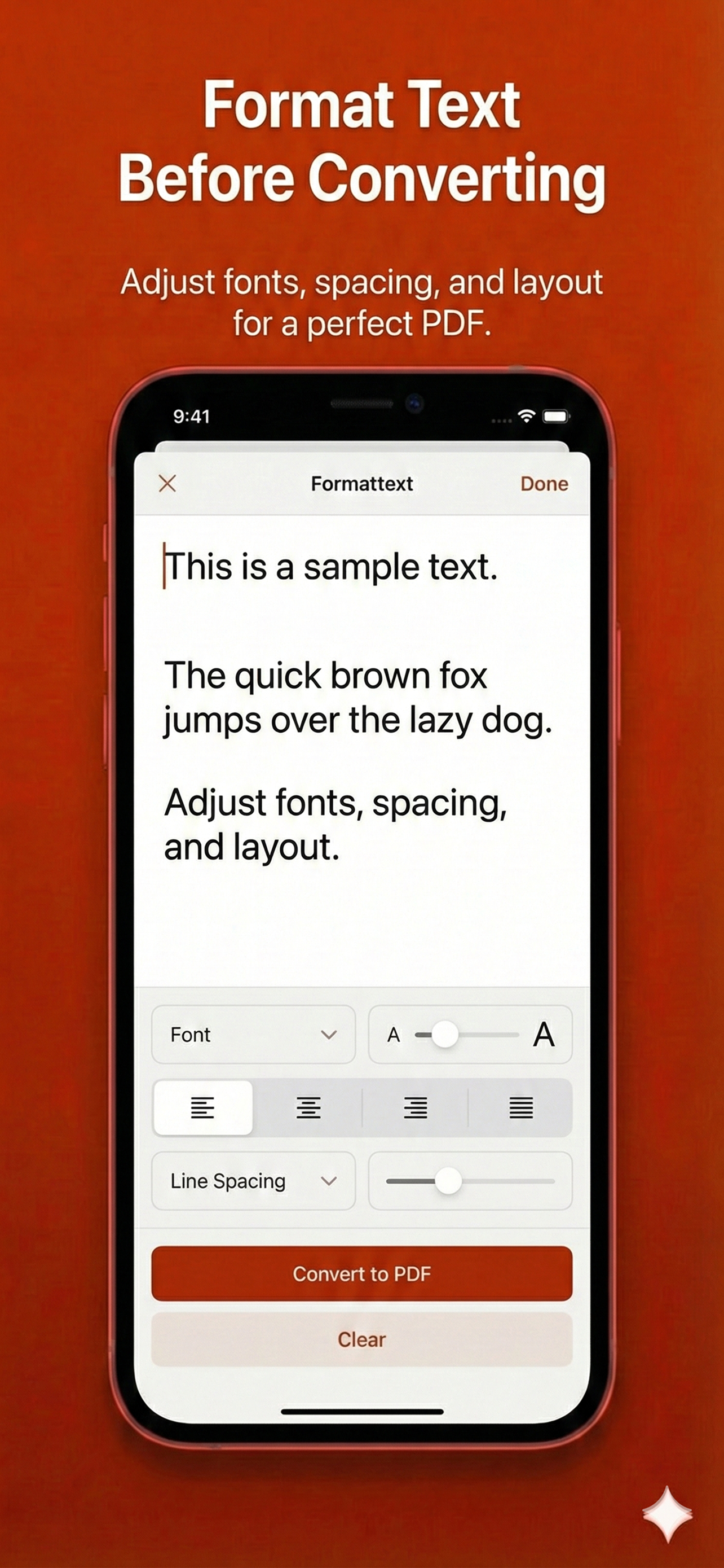 Text to PDF Converter - Text2P