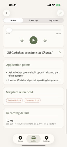 Pew: Sermon Notes, Bible Study Screenshot 5 of 6