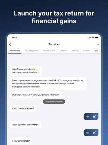 Secure Invest iPad screenshot
