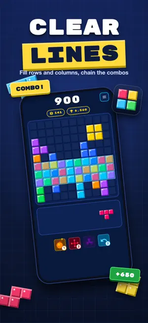 Bloxel — Pixel Block Puzzle screenshot 1