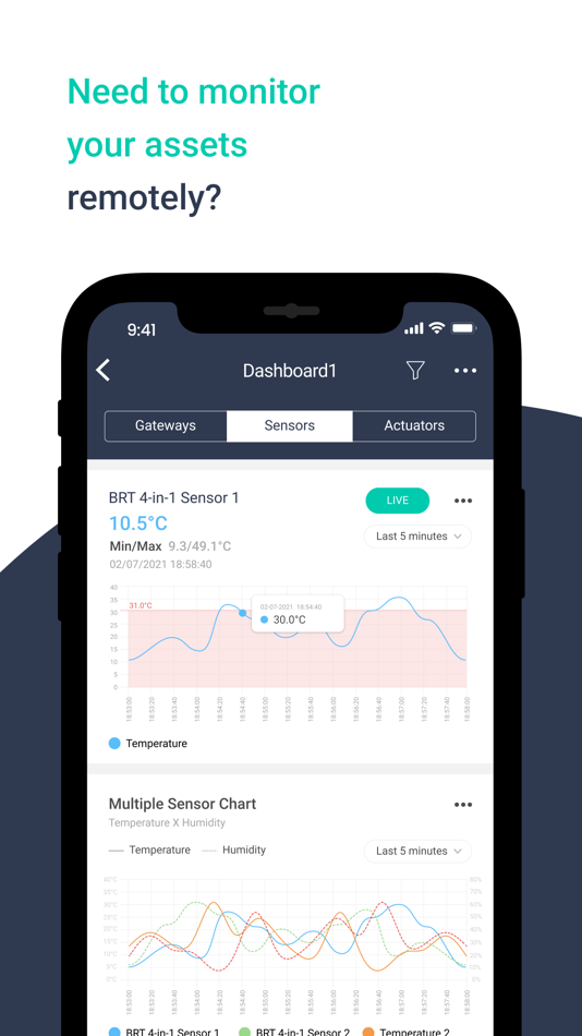 #2. IoTPortal (iOS) By: BRT Systems Pte Ltd