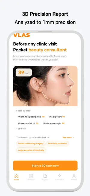 Vlas - Facial Analysis Report screenshot 1