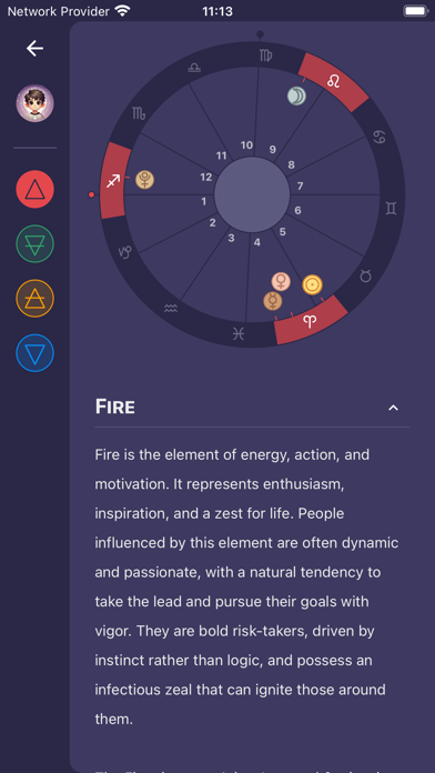 Horos - Birth Chart Screenshot