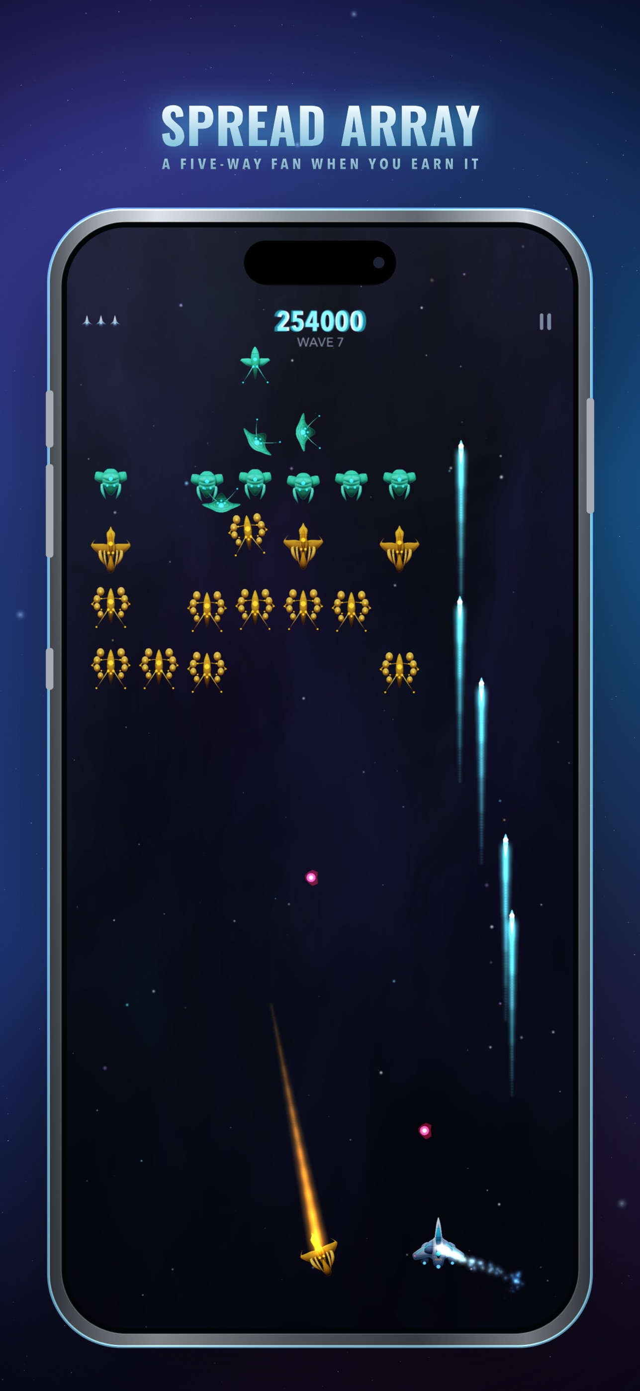 Screenshot 8 of XGalaga HD: Arcade Shooter