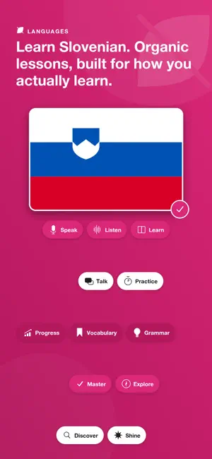 Learn Slovenian - LingoBloom screenshot 1