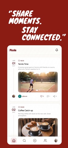 Pivvle: Social Plan & Schedule iPhone screenshot