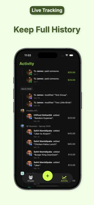 Split-Money: Share Expenses screenshot 4