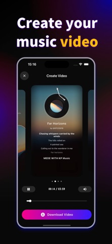 KP - AI Music & Song Generator iPhone screenshot