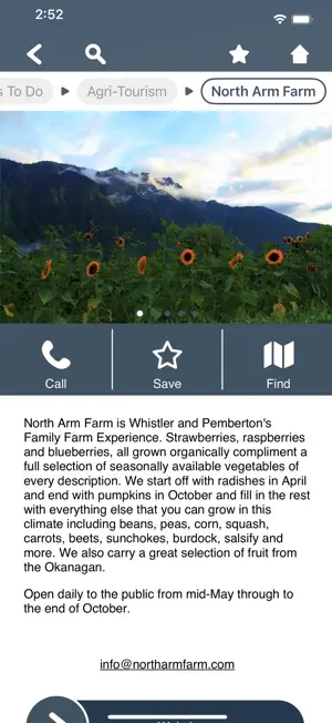 Tourism Pemberton screenshot 4