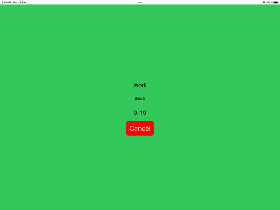 Beep It - interval timer iPad app afbeelding 3