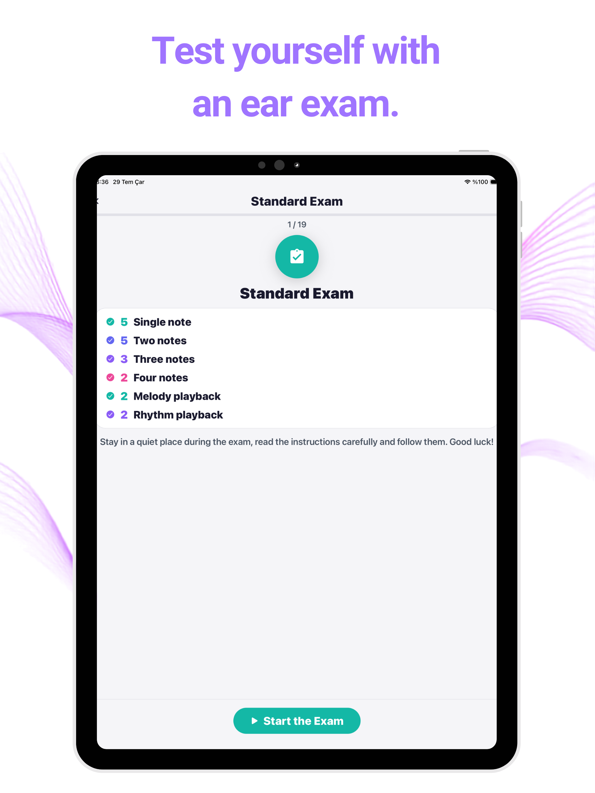 Müzik Dersim: Ear Training screenshot 13
