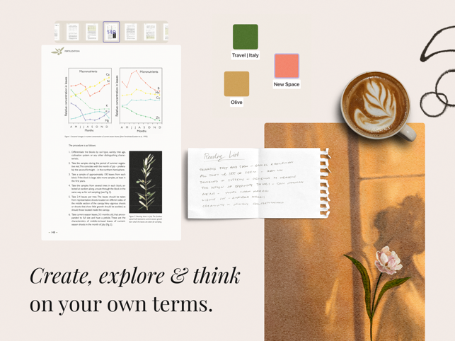 Captura de pantalla de Defter Notes