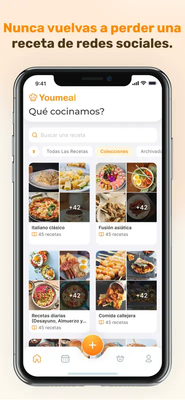 Youmeal: Organizador Recetas screenshot 1 of 7