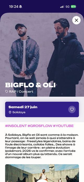 Solidays 2026 Screenshot 3 of 5