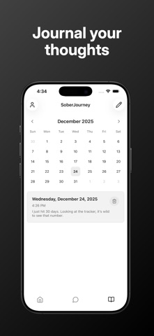 SoberJourney screenshot