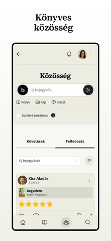 Bookstry: Könyves napló screenshot