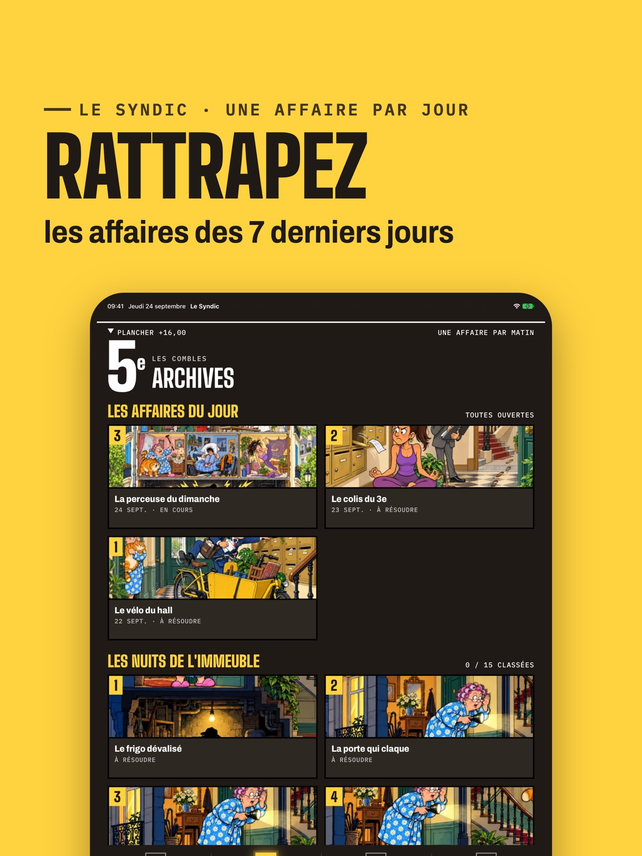 Screenshot 12 of Le Syndic · Enquête du jour