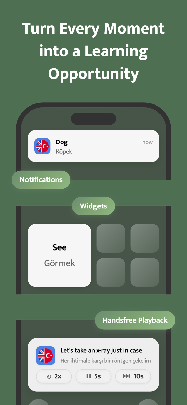 Most Common Turkish Words screenshot 2