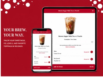 Gong cha Tea iPad screenshot