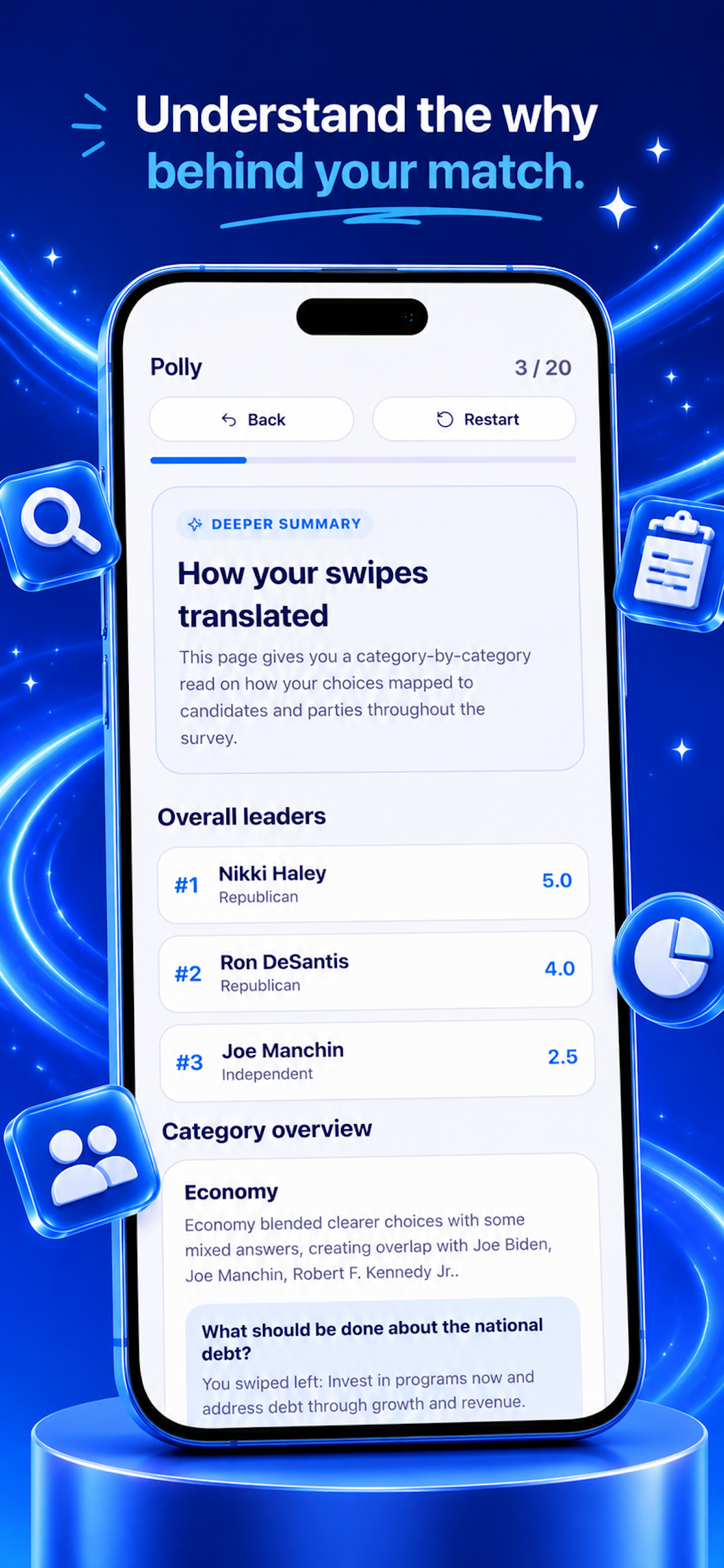 Polly Swipe screenshot 9