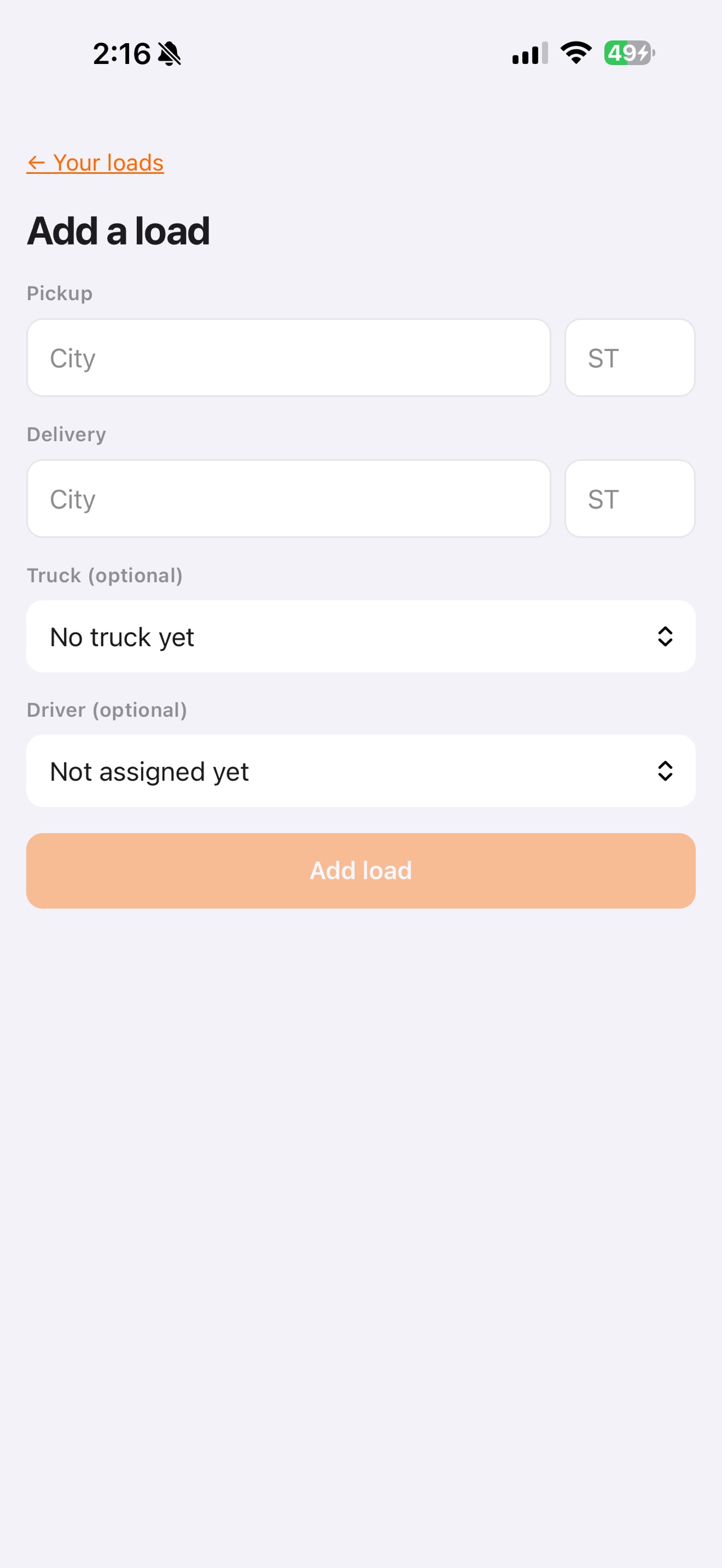 Screenshot 4 of HaulQ