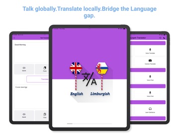 English - Limburgish Translate iPad screenshot