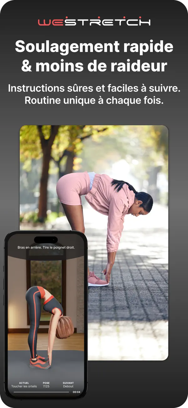 Screenshot #2 pour WeStretch:Étirements adaptés