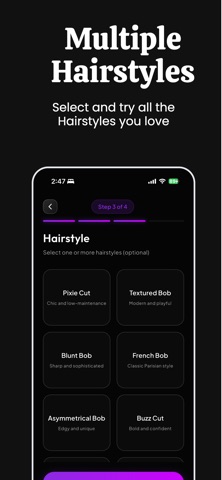 AI Hairstyle and Beard Try-on screenshot