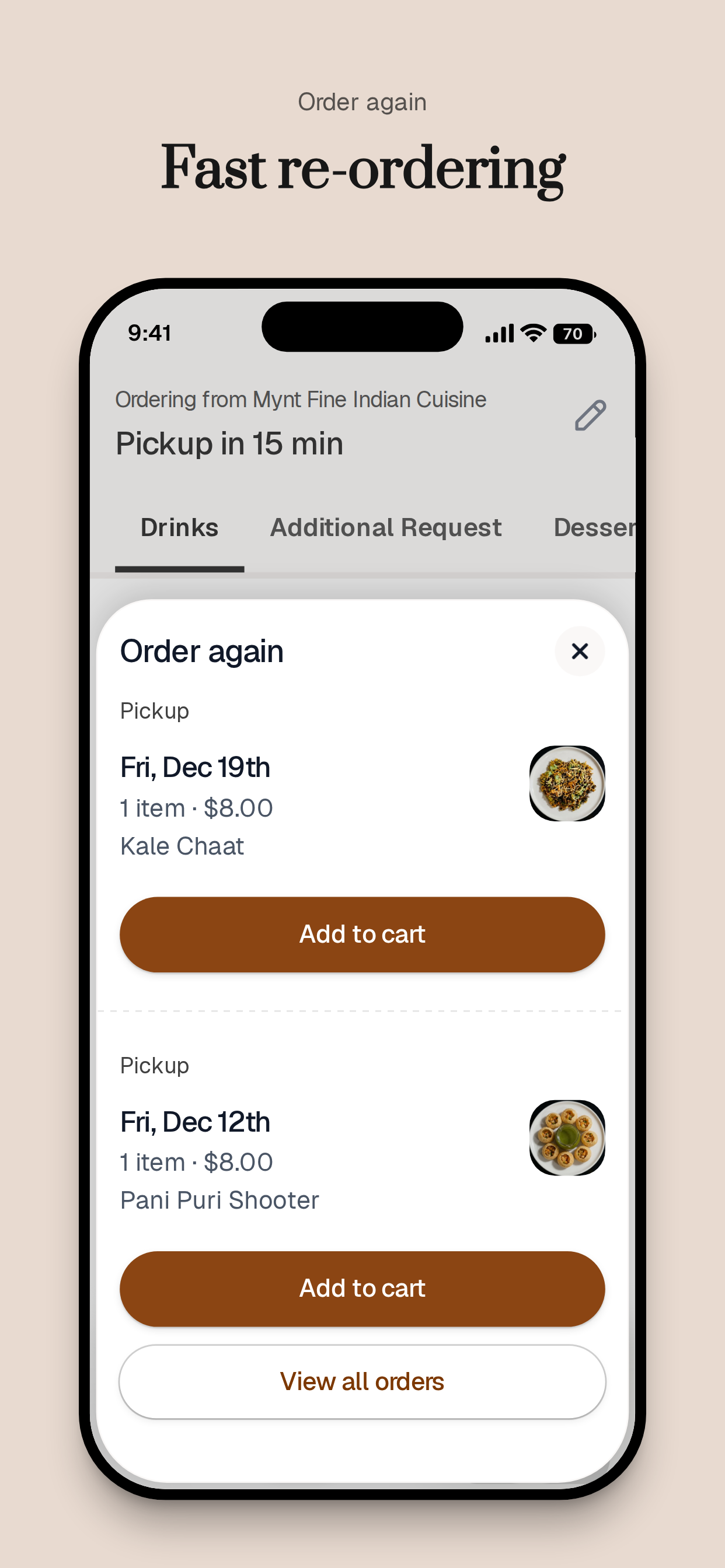 Mynt Fine Indian Cuisine screenshot 4