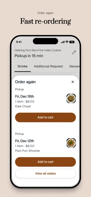Mynt Fine Indian Cuisine screenshot 4