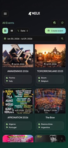WELX iPhone screenshot