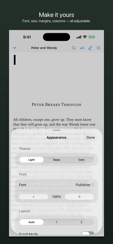 Leafmark: EPUB Reader & Notes Screenshot 3 of 9