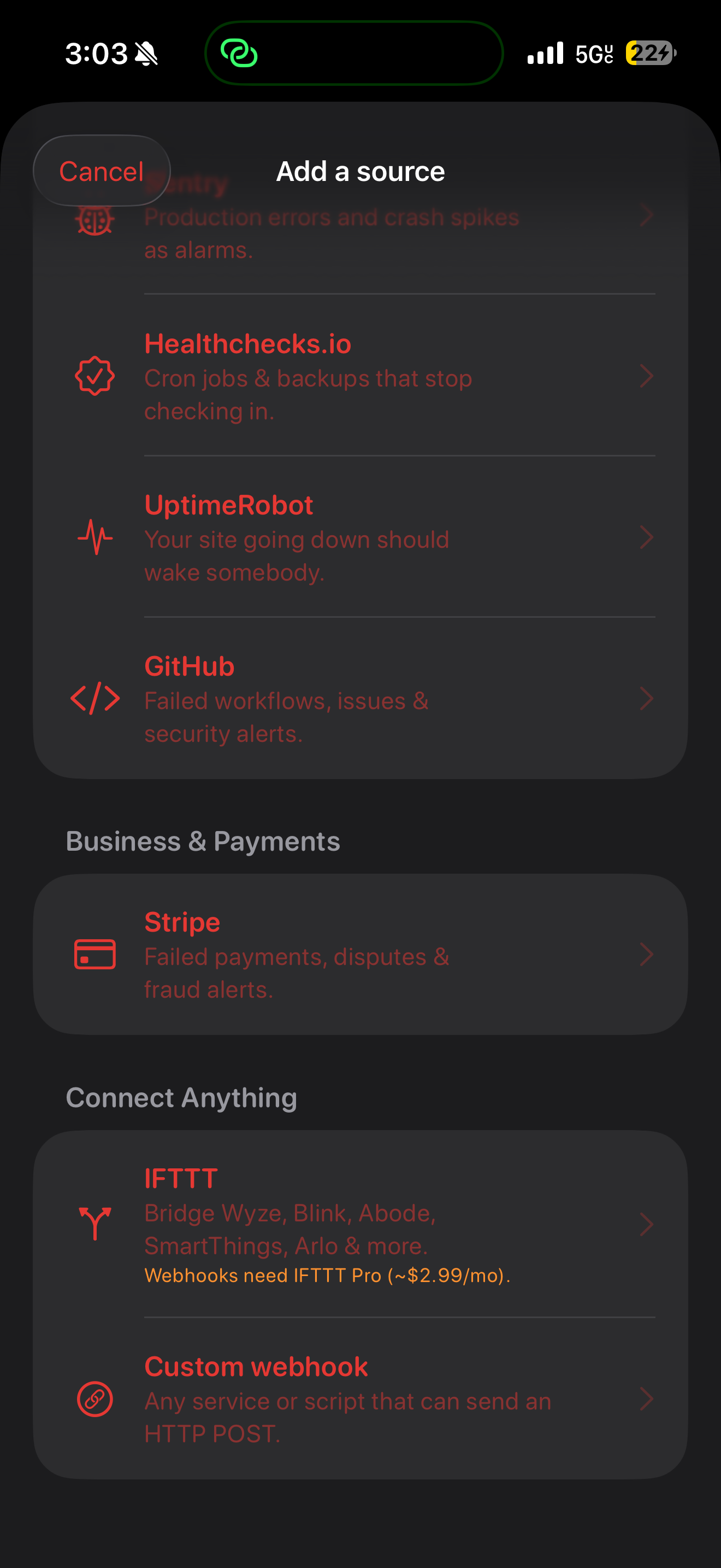 NotiAlarm screenshot 4