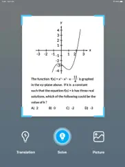 tutorscan.ai matematik çözücü ipad resimleri 1