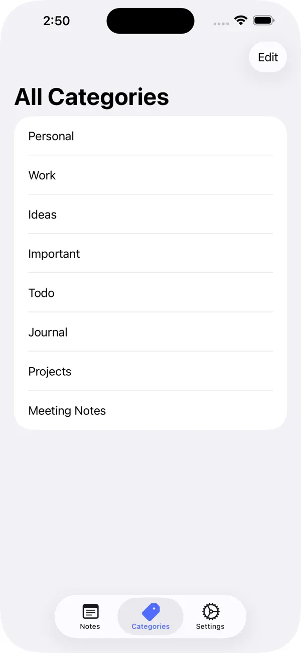 #5. NoteCrypt: Encrypted Notes (iOS) Podle: Harshad Jadav