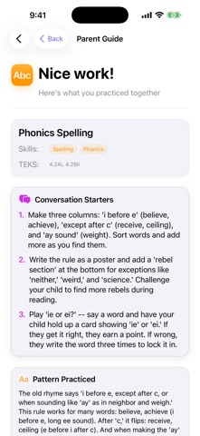 Practice Pal: k-5 Learning Screenshot 5 of 5