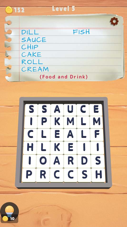 #6. Ultimate 3D Word Search (iOS) 由: Rocketship Studios LLP