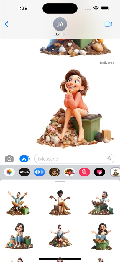 Compost Heap Stickers