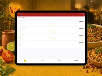 ChaatRaja iPad screenshot
