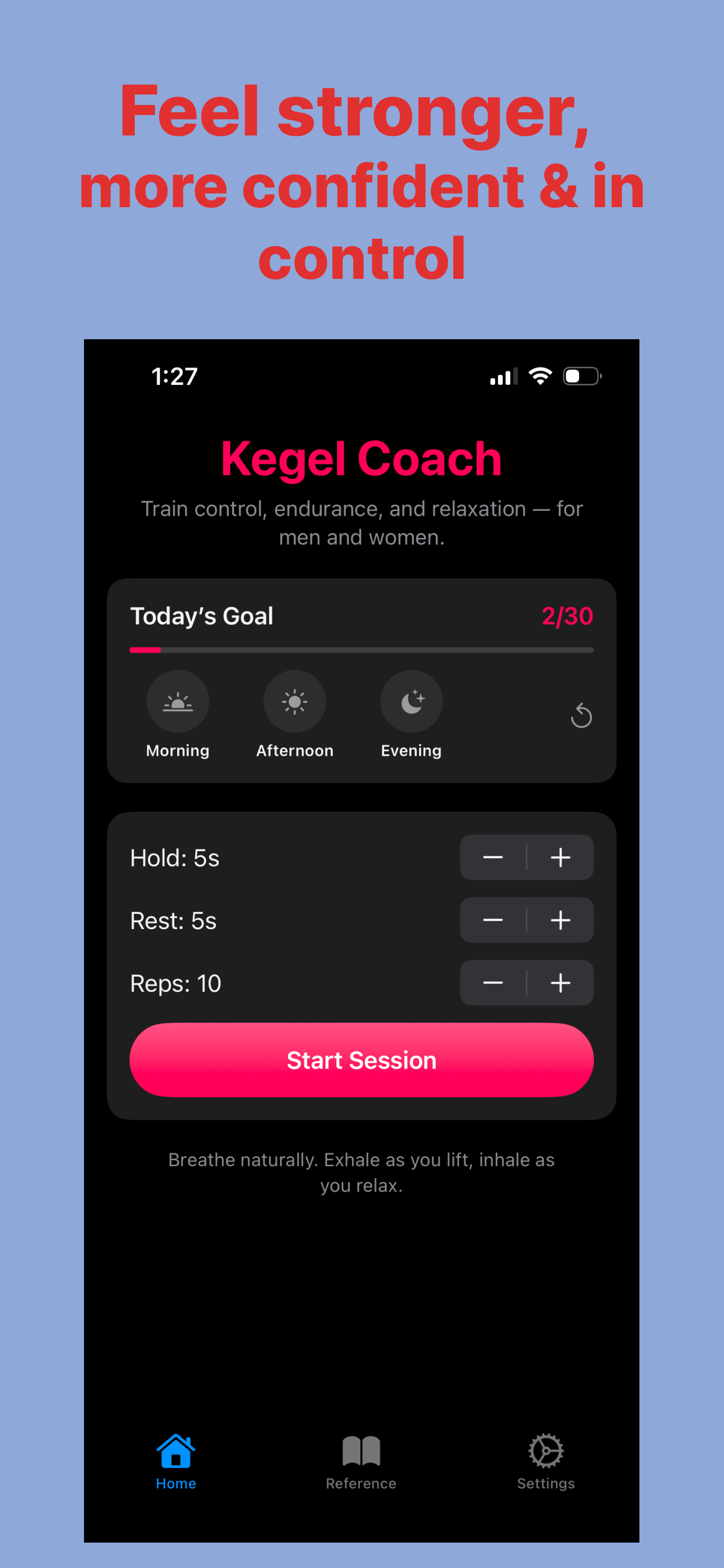 Kegel & Pelvic Floor Timer App