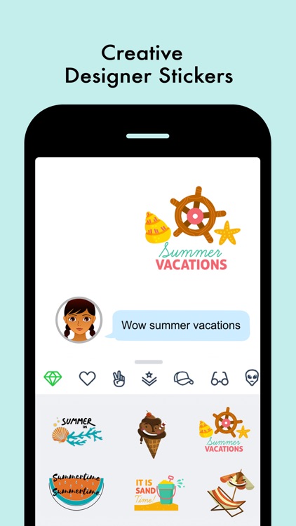 Beach Holiday Stickers Pack screenshot-4